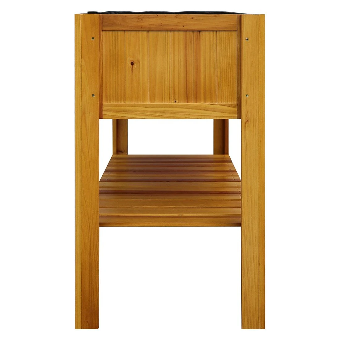 OUTLIV. Hochbeet mit Ablage Tanne Braun OUTLIV. Hochbeet Mit Ablage Tanne Braun -Outliv outliv hochbeet mit ablage tannenholz 1340474 4