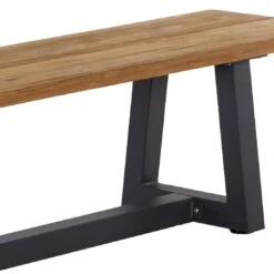 Outliv -Outliv outliv holland 4 sitzerbank 220 cm aluminium teak 1430223 2