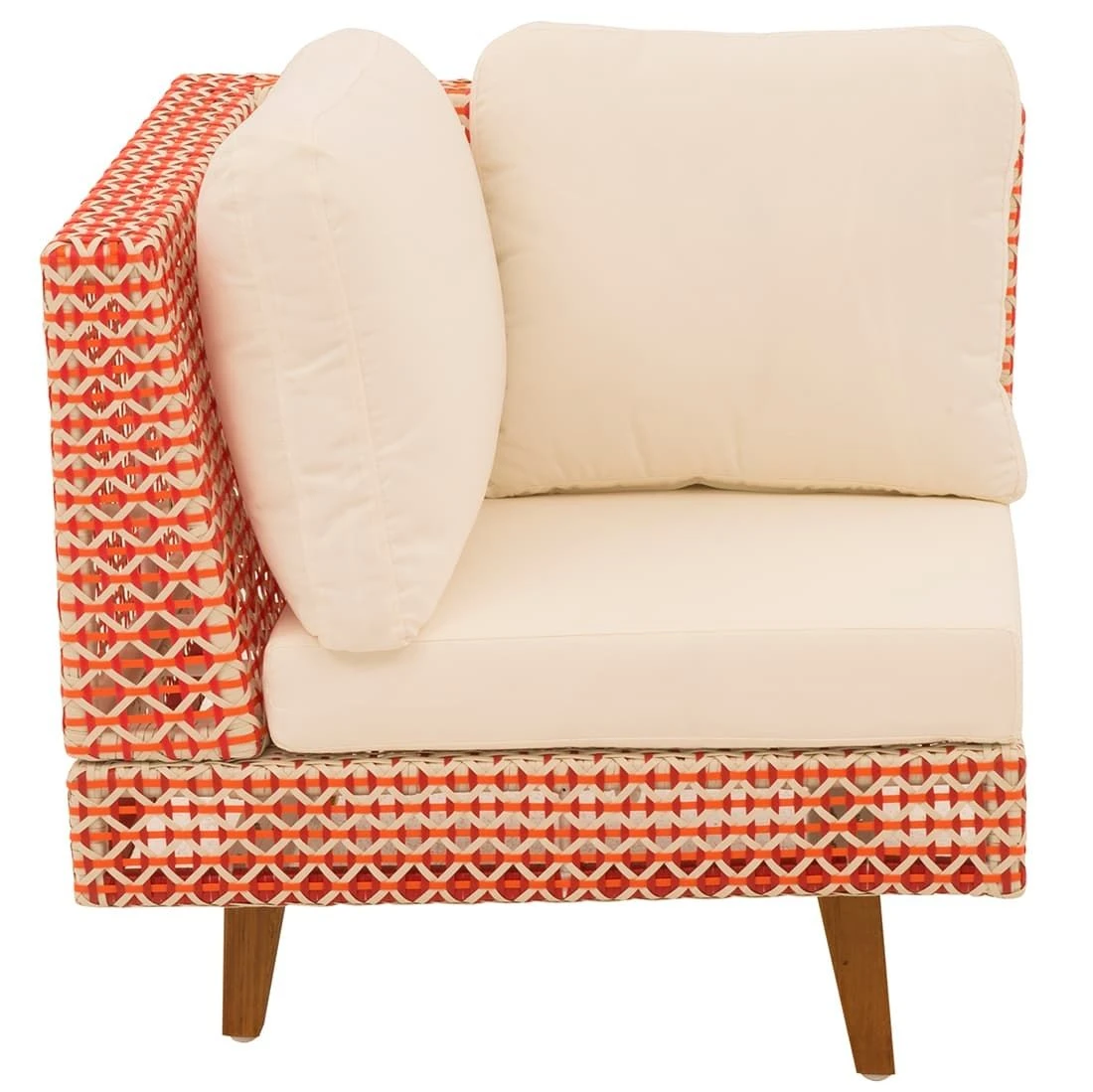 OUTLIV. Jamaika Eck-/Endmodul Aluminium/Geflecht Orange-Rot-Weiß/Weiß OUTLIV. Jamaika Eck-/Endmodul Aluminium/Geflecht Orange-Rot-Weiß/Weiß -Outliv outliv jamaika eckmodul aluminium geflecht orange rot weiss weiss 990916 2