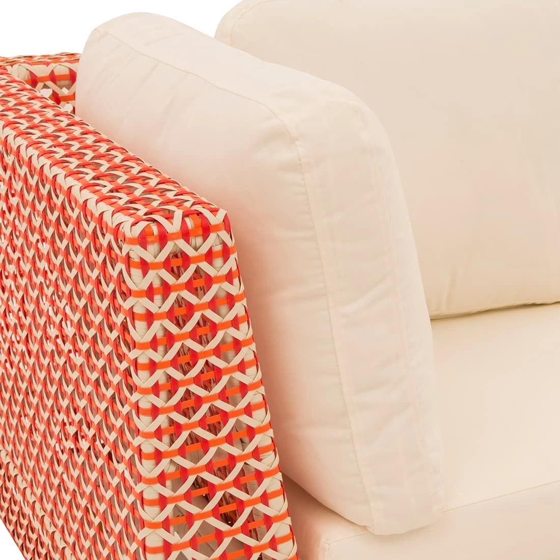 OUTLIV. Jamaika Eck-/Endmodul Aluminium/Geflecht Orange-Rot-Weiß/Weiß OUTLIV. Jamaika Eck-/Endmodul Aluminium/Geflecht Orange-Rot-Weiß/Weiß -Outliv outliv jamaika eckmodul aluminium geflecht orange rot weiss weiss 990916 5