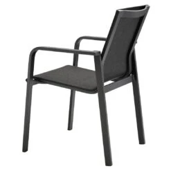 OUTLIV. Julia Stapelsessel Aluminium/Textilene Anthrazit/Coal -Outliv outliv julia stapelsessel aluminium rope 1365598 3