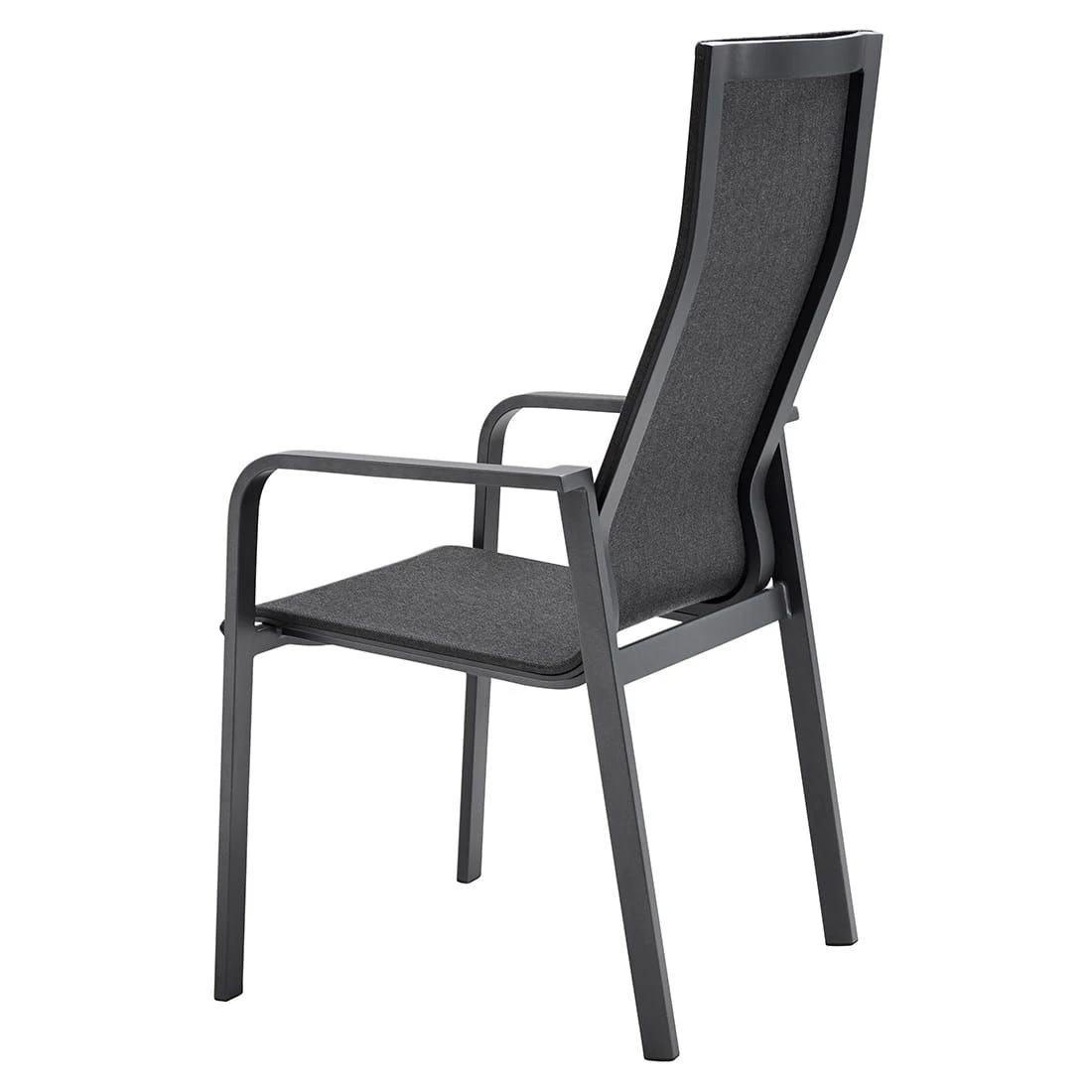 OUTLIV. Julia Stapelsessel hoch Aluminium/Textilene Anthrazit/Coal OUTLIV. Julia Stapelsessel Hoch Aluminium/Textilene Anthrazit/Coal -Outliv outliv julia stapelsessel hoch aluminium rope 1365609 4