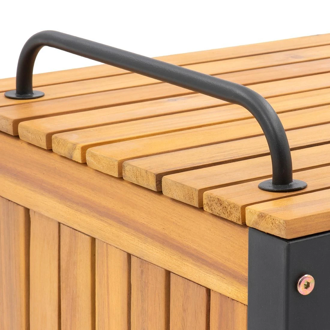 OUTLIV. Bern Gartenbox 60x45cm Stahl/Akazie Schwarz/Natur OUTLIV. Bern Gartenbox 60x45cm Stahl/Akazie Schwarz/Natur -Outliv outliv ko tao kissenbox 60x45cm akazie 1343092 7