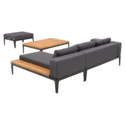 OUTLIV. Bern Ecklounge Aluminium/Olefin Schwarz/Grau 5 OUTLIV. Bern Ecklounge Aluminium/Olefin Schwarz/Grau -Outliv outliv ko tao loungeecke aluminium olefin 1342960 6