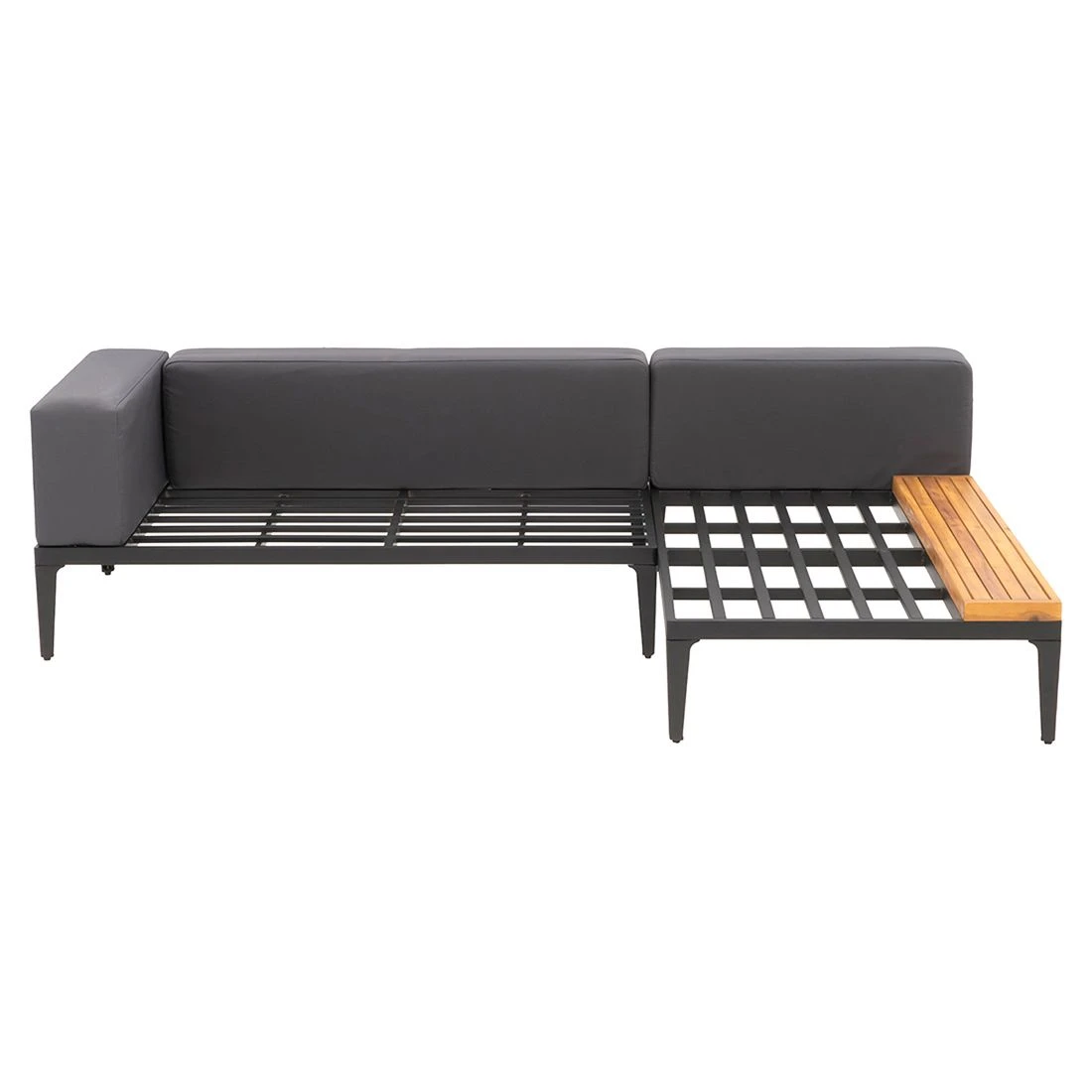 OUTLIV. Bern Ecklounge Aluminium/Olefin Schwarz/Grau OUTLIV. Bern Ecklounge Aluminium/Olefin Schwarz/Grau -Outliv outliv ko tao loungeecke aluminium olefin 1342960 7