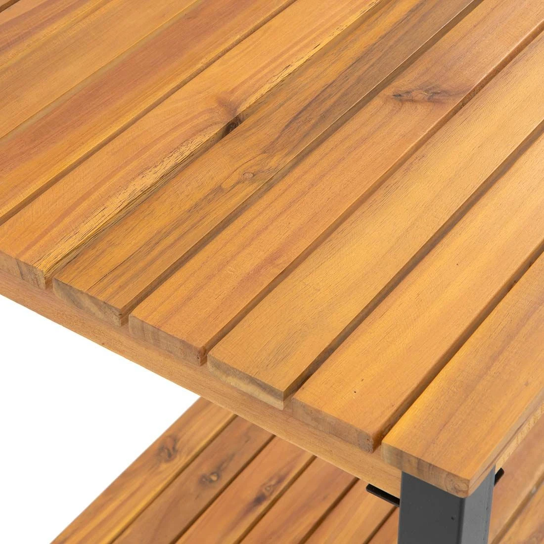 OUTLIV. Bern Pflanztisch 80x50x110cm Stahl/Akazie Schwarz/Natur OUTLIV. Bern Pflanztisch 80x50x110cm Stahl/Akazie Schwarz/Natur -Outliv outliv ko tao pflanztisch 80x50x110cm stahl akazie 1343125 10