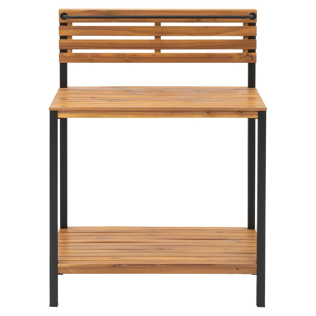 OUTLIV. Bern Pflanztisch 80x50x110cm Stahl/Akazie Schwarz/Natur OUTLIV. Bern Pflanztisch 80x50x110cm Stahl/Akazie Schwarz/Natur -Outliv outliv ko tao pflanztisch 80x50x110cm stahl akazie 1343125 2