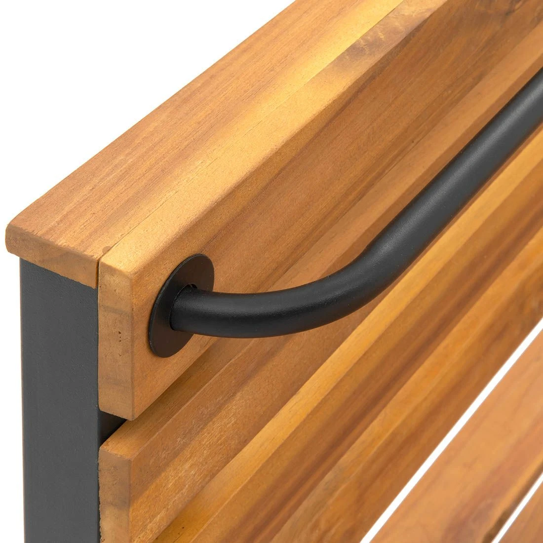 OUTLIV. Bern Pflanztisch 80x50x110cm Stahl/Akazie Schwarz/Natur OUTLIV. Bern Pflanztisch 80x50x110cm Stahl/Akazie Schwarz/Natur -Outliv outliv ko tao pflanztisch 80x50x110cm stahl akazie 1343125 8