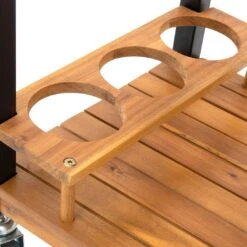 OUTLIV. Bern Servierwagen 66x43x80cm Stahl/Akazie Schwarz/Natur 4 OUTLIV. Bern Servierwagen 66x43x80cm Stahl/Akazie Schwarz/Natur -Outliv outliv ko tao servierwagen 66x43x80cm stahl akazie 1343136 5