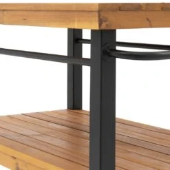 OUTLIV. Bern Servierwagen 66x43x80cm Stahl/Akazie Schwarz/Natur 5 OUTLIV. Bern Servierwagen 66x43x80cm Stahl/Akazie Schwarz/Natur -Outliv outliv ko tao servierwagen 66x43x80cm stahl akazie 1343136 6