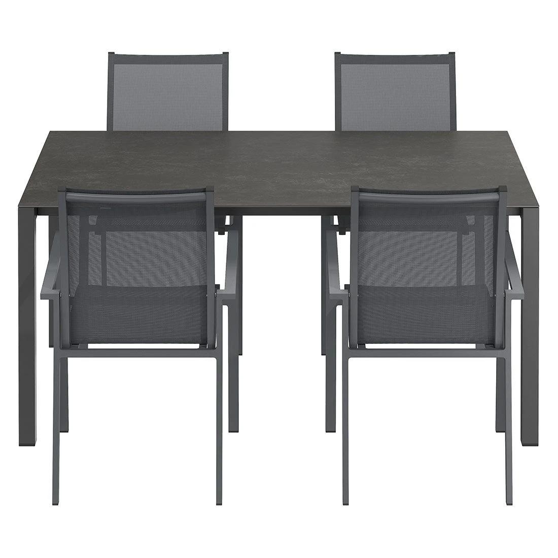 OUTLIV. Kobe Gartenmöbel-Set 5-tlg. Tisch 160/217/267x91cm Anthrazit/Dark Grey OUTLIV. Kobe Gartenmöbel-Set 5-tlg. Tisch 160/217/267x91cm Anthrazit/Dark Grey -Outliv outliv kobe gartenmoebel set 5 tlg tisch 160 217 267x91cm 1495101 4