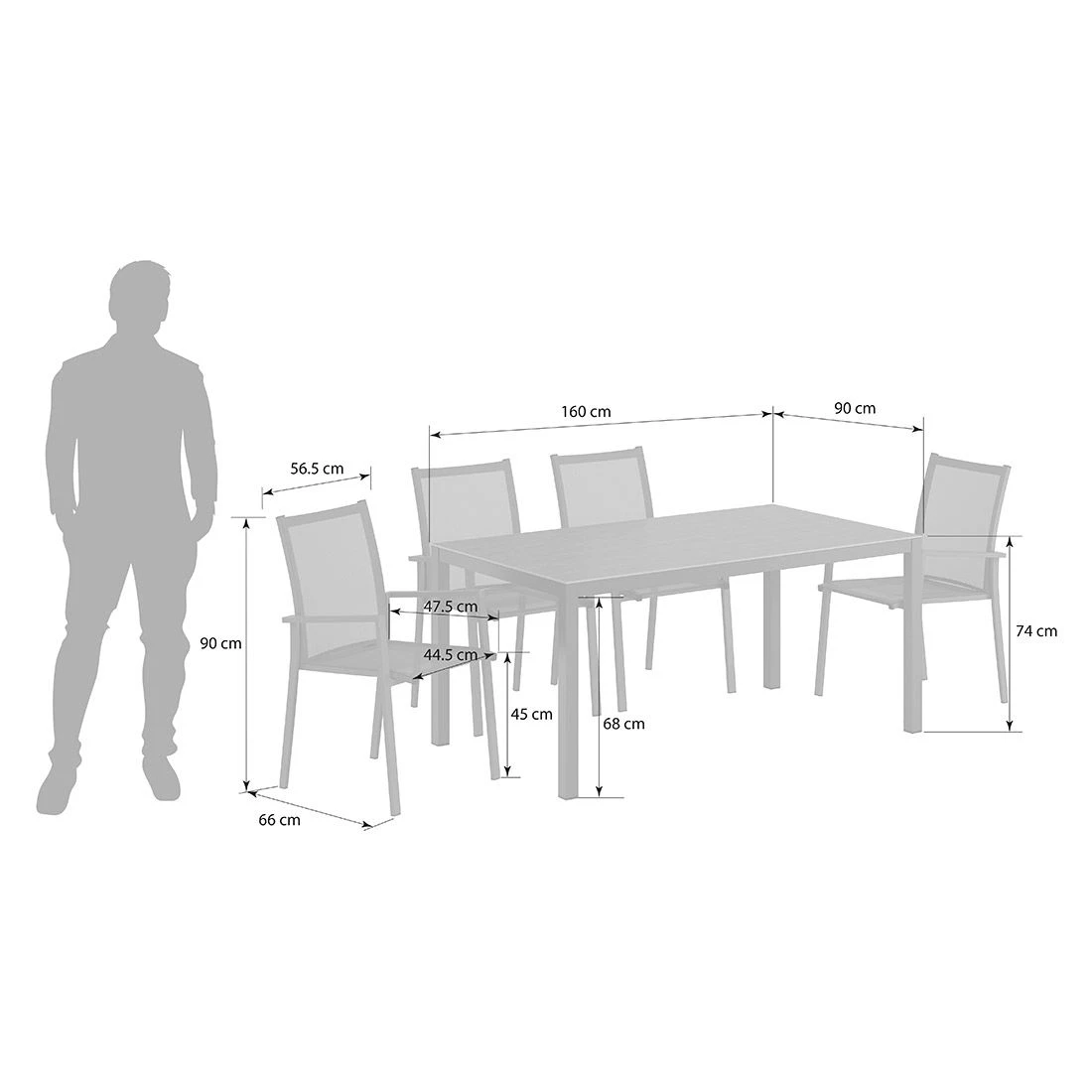 OUTLIV. Kobe Gartenmöbel-Set 5-tlg. Tisch 160x90cm Anthrazit/Bromo OUTLIV. Kobe Gartenmöbel-Set 5-tlg. Tisch 160x90cm Anthrazit/Bromo -Outliv outliv kobe gartenmoebel set 5 tlg tisch 160x90cm 1495046 11