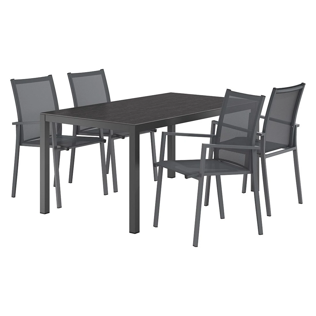 OUTLIV. Kobe Gartenmöbel-Set 5-tlg. Tisch 160x90cm Anthrazit/Bromo OUTLIV. Kobe Gartenmöbel-Set 5-tlg. Tisch 160x90cm Anthrazit/Bromo -Outliv outliv kobe gartenmoebel set 5 tlg tisch 160x90cm 1495046 2