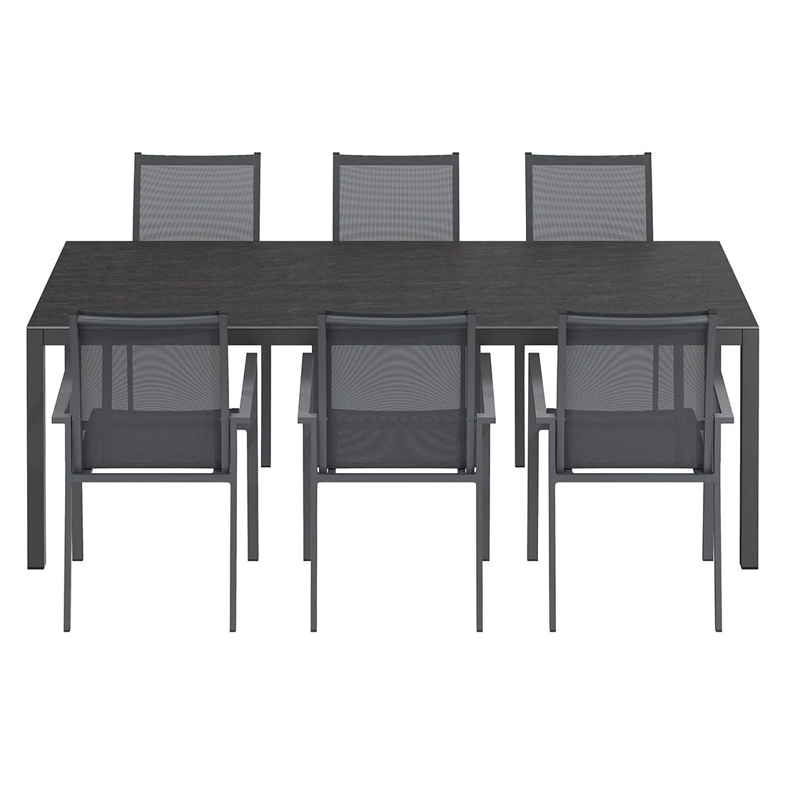 OUTLIV. Kobe Gartenmöbel-Set 7-tlg. Tisch 220x100cm Anthrazit/Bromo OUTLIV. Kobe Gartenmöbel-Set 7-tlg. Tisch 220x100cm Anthrazit/Bromo -Outliv outliv kobe gartenmoebel set 7 tlg tisch 220x100cm 1495002 3