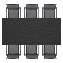 OUTLIV. Kobe Gartenmöbel-Set 7-tlg. Tisch 220x100cm Anthrazit/Bromo 3 OUTLIV. Kobe Gartenmöbel-Set 7-tlg. Tisch 220x100cm Anthrazit/Bromo -Outliv outliv kobe gartenmoebel set 7 tlg tisch 220x100cm 1495002 4