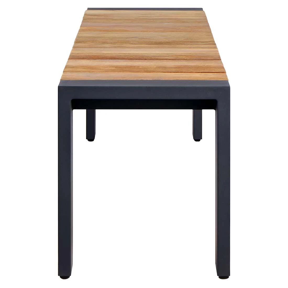 OUTLIV. Konis Gartenbank Aluminium/Teak Recycelt Charcoal/Teak Recycelt OUTLIV. Konis Gartenbank Aluminium/Teak Recycelt Charcoal/Teak Recycelt -Outliv outliv konis 3 sitzerbank 220cm aluminium teak recycelt 1346656 3