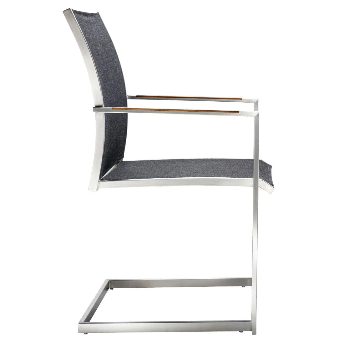 OUTLIV. Kreta Gartenmöbelset 7-tlg. Freischwinger mit Tisch 220x100cm Silber/Coal OUTLIV. Kreta Gartenmöbelset 7-tlg. Freischwinger Mit Tisch 220x100cm Silber/Coal -Outliv outliv kreta gartenmoebelset 7 tlg mit tisch 220x100cm 1443962 4