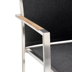 OUTLIV. Kreta Hochlehner Edelstahl/Textilene Silber/Coal 3 OUTLIV. Kreta Hochlehner Edelstahl/Textilene Silber/Coal -Outliv outliv kreta stapelsessel 133 hoch edelstahl rope 1365917 4