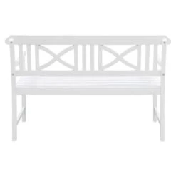 OUTLIV. Landhaus Gartenbank Akazie Weiß -Outliv outliv landhaus 2 sitzerbank 128cm akazie weiss 1239868 5