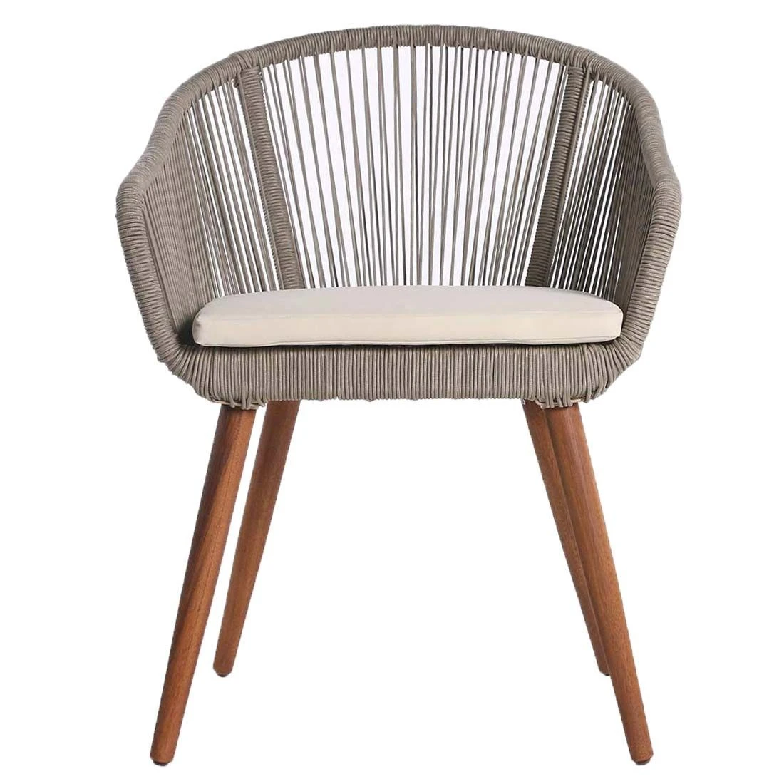 OUTLIV. Lille Gartensessel Akazie/Rope Akazie geölt/Taupe OUTLIV. Lille Gartensessel Akazie/Rope Akazie Geölt/Taupe -Outliv outliv lille diningsessel akazie rope akazie geolt olive 1081083 2