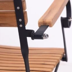 OUTLIV. Lindau Biergartensessel Stahl/Teak Schwarz/Teak 4 OUTLIV. Lindau Biergartensessel Stahl/Teak Schwarz/Teak -Outliv outliv lindau biergartenklappsessel stahl teak schwarz teak 1081116 5