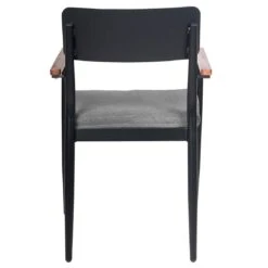 OUTLIV. Lorenzo Stapelstuhl Aluminium/Eukalyptus Anthrazit/Natur -Outliv outliv lorenzo stapelsessel aluminium eukalyptus 1498511 4