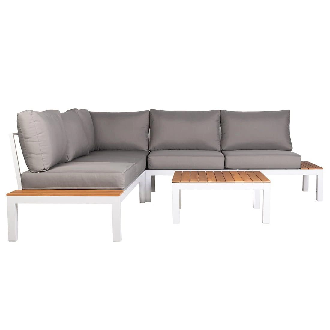 Outliv. Ecklounge Aluminium/Akazie inkl. Polster Teaklook Outliv. Ecklounge Aluminium/Akazie Inkl. Polster Teaklook -Outliv outliv loungeecke aluminium akazie inkl polster 1284385 3