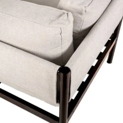 OUTLIV. Loungeset 4tlg. Aluminium/Teak Dunkelbraun/Beige -Outliv outliv loungeset 4tlg aluminium teak 1435173 6