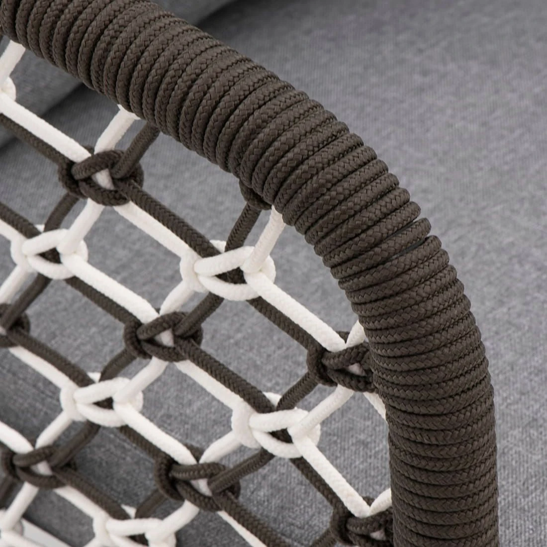 OUTLIV. Mali Gartensessel Aluminium/Rope Anthrazit/Dunkelgrau-Weiß OUTLIV. Mali Gartensessel Aluminium/Rope Anthrazit/Dunkelgrau-Weiß -Outliv outliv mali diningsessel aluminium rope 1353399 6