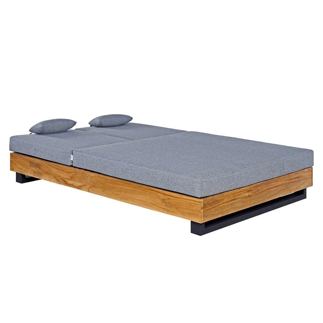 OUTLIV. Madrid Doppelliege Teak Recycelt/Olefin Teak Recycelt/Grau OUTLIV. Madrid Doppelliege Teak Recycelt/Olefin Teak Recycelt/Grau -Outliv outliv marando doppelliege teak recycelt polster 1346799 2