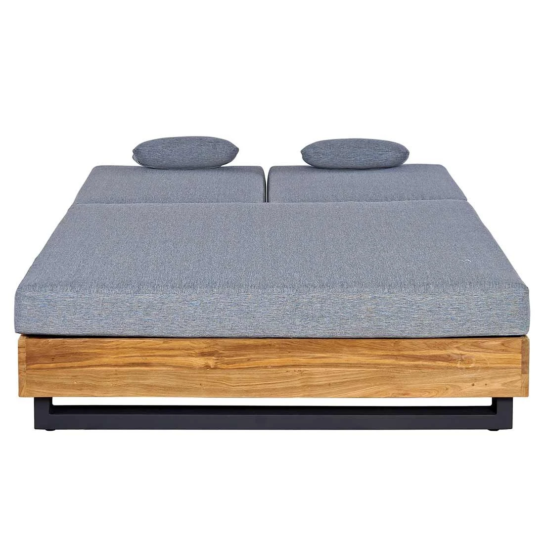 OUTLIV. Madrid Doppelliege Teak Recycelt/Olefin Teak Recycelt/Grau OUTLIV. Madrid Doppelliege Teak Recycelt/Olefin Teak Recycelt/Grau -Outliv outliv marando doppelliege teak recycelt polster 1346799 4