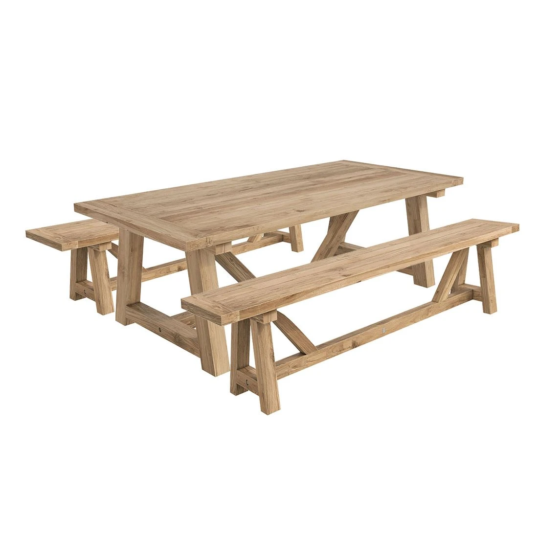 OUTLIV. Marbella Gartenmöbel-Set 3-tlg. Tisch 240x110cm Natur OUTLIV. Marbella Gartenmöbel-Set 3-tlg. Tisch 240x110cm Natur -Outliv outliv marbella gartenmoebel set 3 tlg tisch 240x110cm 1482671 2