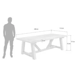 OUTLIV. Marbella Gartenmöbel-Set 3-tlg. Tisch 240x110cm Natur 5 OUTLIV. Marbella Gartenmöbel-Set 3-tlg. Tisch 240x110cm Natur -Outliv outliv marbella gartenmoebel set 3 tlg tisch 240x110cm 1482671 6