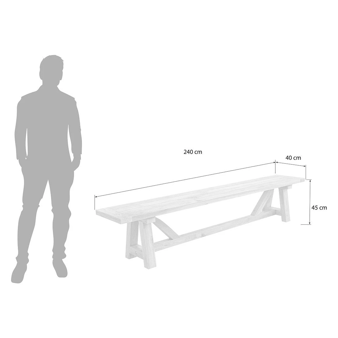 OUTLIV. Marbella Gartenmöbel-Set 3-tlg. Tisch 240x110cm Natur OUTLIV. Marbella Gartenmöbel-Set 3-tlg. Tisch 240x110cm Natur -Outliv outliv marbella gartenmoebel set 3 tlg tisch 240x110cm 1482671 7