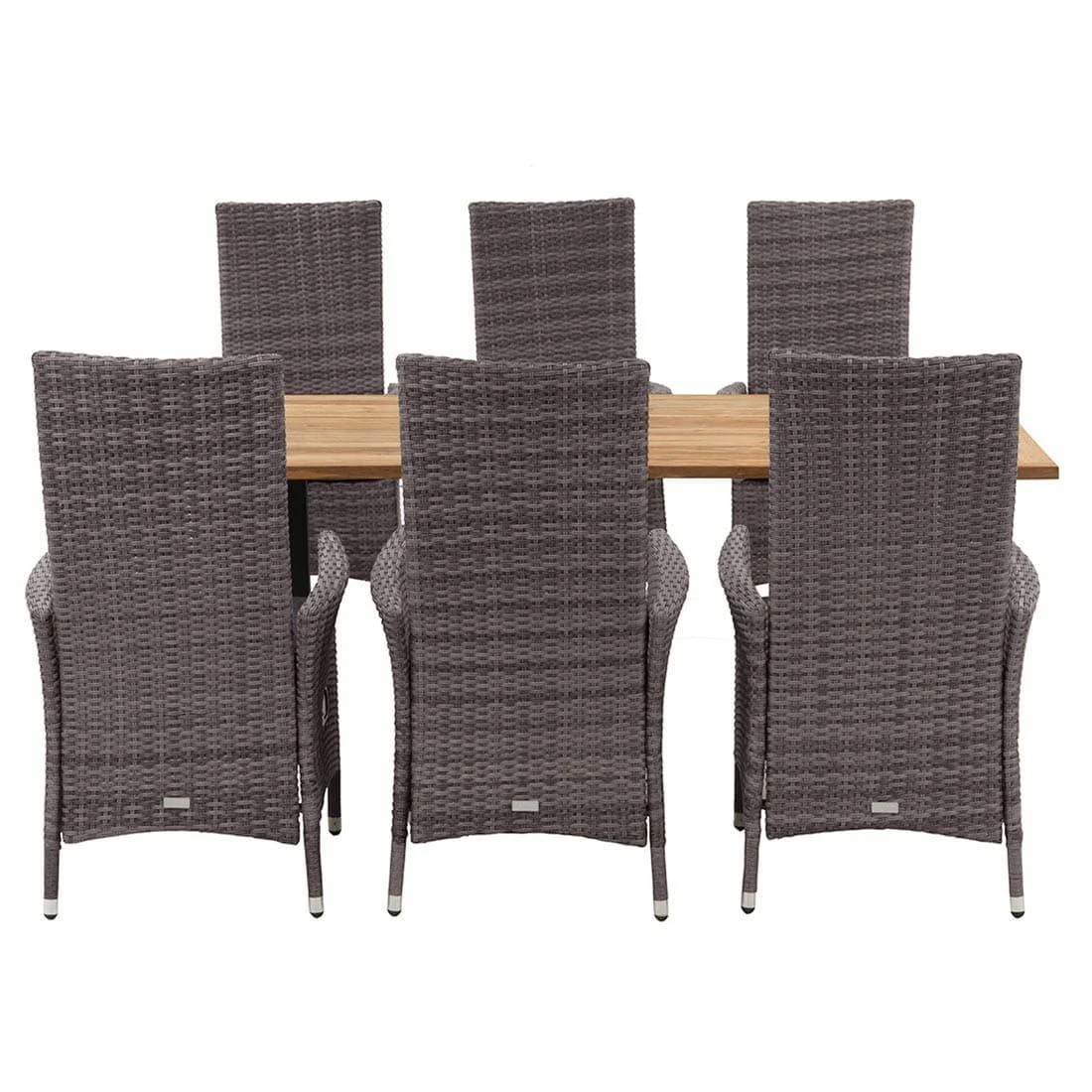 OUTLIV. Mexico Gartenmöbelset 7-tlg. mit Tisch 200x100cm Grau/Schwarz OUTLIV. Mexico Gartenmöbelset 7-tlg. Mit Tisch 200x100cm Grau/Schwarz -Outliv outliv mexico gartenmoebelset 7 tlg mit tisch 200x100cm 1408828 4