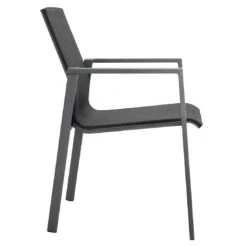 OUTLIV. Mia Stapelsessel Aluminium/Textilene Anthrazit/Coal 2 OUTLIV. Mia Stapelsessel Aluminium/Textilene Anthrazit/Coal -Outliv outliv mia stapelsessel aluminium rope 1365620 3