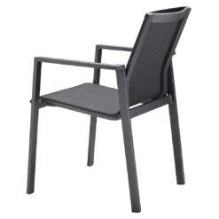 OUTLIV. Mia Stapelsessel Aluminium/Textilene Anthrazit/Coal 3 OUTLIV. Mia Stapelsessel Aluminium/Textilene Anthrazit/Coal -Outliv outliv mia stapelsessel aluminium rope 1365620 4