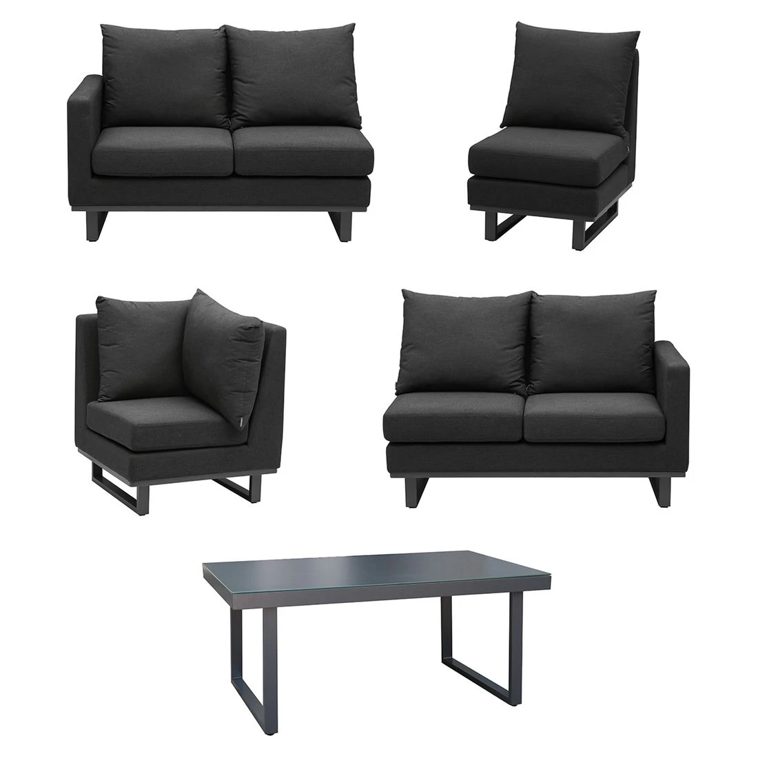 OUTLIV. by Detlef Steves Miami Dininglounge 5-tlg. Sunbrella Anthrazit/Sooty OUTLIV. By Detlef Steves Miami Dininglounge 5-tlg. Sunbrella Anthrazit/Sooty -Outliv outliv miami dininglounge 5 tlg sunbrella 1348680 3