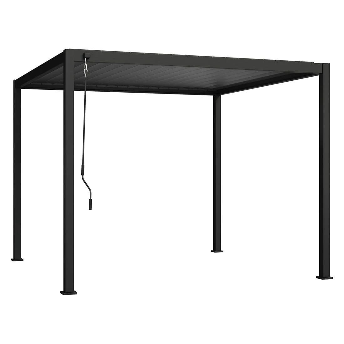 OUTLIV. Mira Gartenpergola 300x300cm Aluminium/Stahl Anthrazit OUTLIV. Mira Gartenpergola 300x300cm Aluminium/Stahl Anthrazit -Outliv outliv mira pavillon 300x300cm aluminium stahl anthrazit 1239373 3