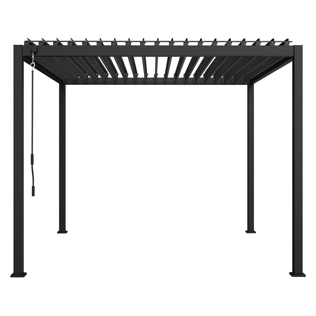 OUTLIV. Mira Gartenpergola 300x300cm Aluminium/Stahl Anthrazit OUTLIV. Mira Gartenpergola 300x300cm Aluminium/Stahl Anthrazit -Outliv outliv mira pavillon 300x300cm aluminium stahl anthrazit 1239373 4