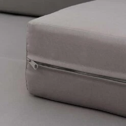 OUTLIV. Odense Ecklounge 3-tlg. Akazie/Polyester Teak Look/Hellgrau -Outliv outliv odense loungeecke 3 tlg akazie polyester teak look hellgrau 1241991 9