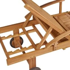 OUTLIV. Ontario Gartenliege Teak Natur -Outliv outliv odin gartenliege teak natur 1346733 9