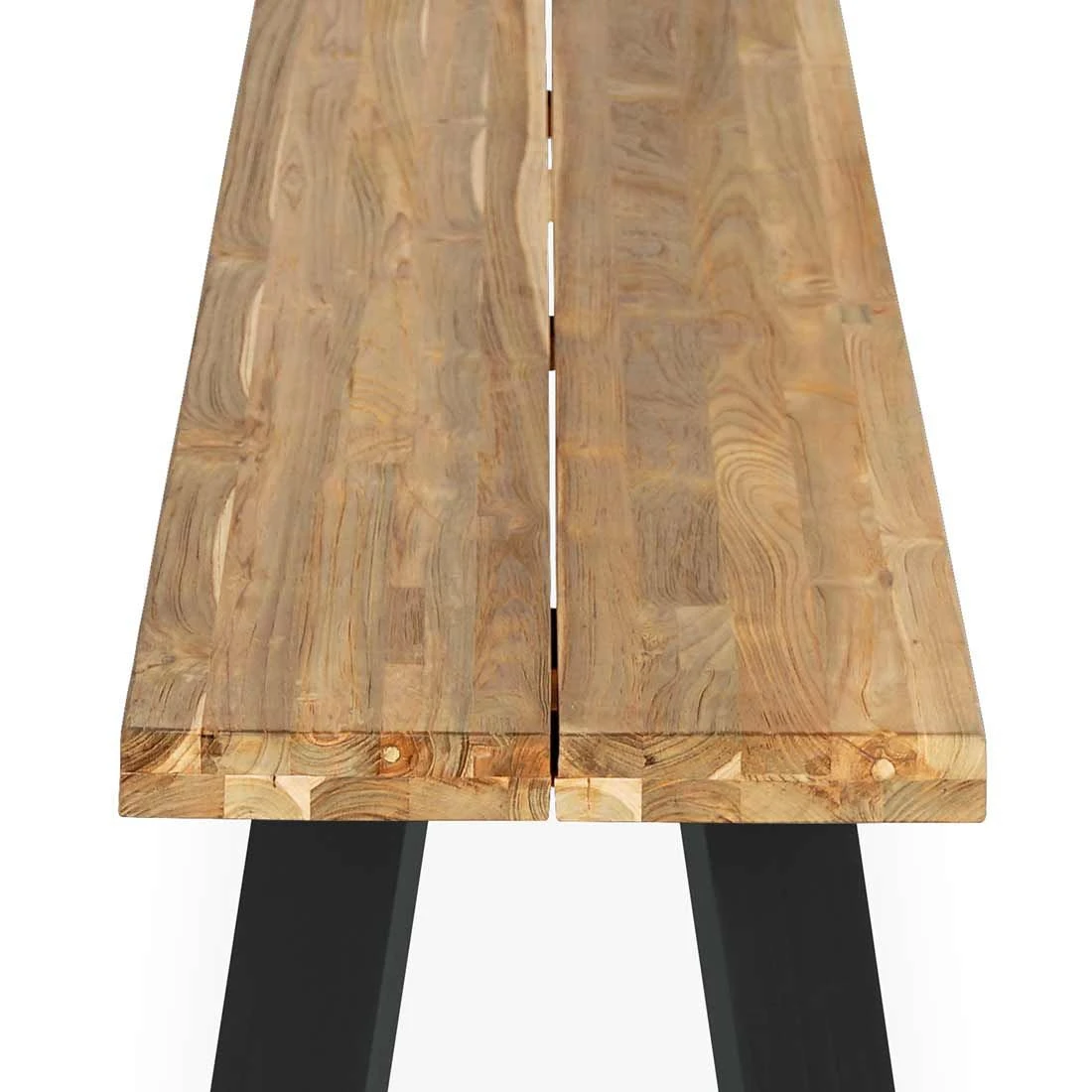 OUTLIV. Ohio Gartenmöbelset 3-tlg. Tisch 160x90cm Edelstahl/Teak recycelt Charcoal/Teak Recycelt OUTLIV. Ohio Gartenmöbelset 3-tlg. Tisch 160x90cm Edelstahl/Teak Recycelt Charcoal/Teak Recycelt -Outliv outliv ohio gartenmoebelset 3 tlg aluminium teak recycelt 1400468 10