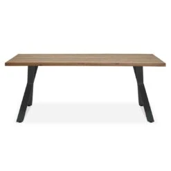 OUTLIV. Hudson Gartenmöbelset 3-tlg. Tisch 220x100cm Edelstahl/Teak Recycelt Charcoal/Teak Recycelt -Outliv outliv ohio gartenmoebelset 3 tlg aluminium teak recycelt 1400523 3