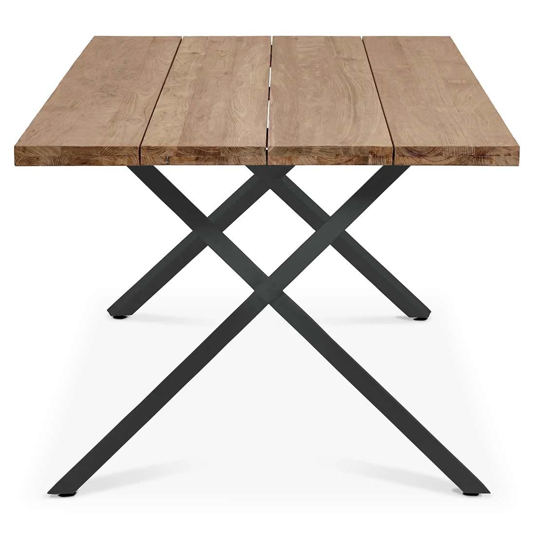 OUTLIV. Hudson Gartentisch 220x100cm Edelstahl/TeakRecycelt Charcoal/Teak Recycelt OUTLIV. Hudson Gartentisch 220x100cm Edelstahl/TeakRecycelt Charcoal/Teak Recycelt -Outliv outliv ohio gartentisch 220x100cm edelstahl teakrecycelt 1347338 3