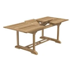 OUTLIV. Ontario Ausziehtisch 160/210x90 Cm ECO-Teak Natur -Outliv outliv ontario ausziehtisch 160 210x90cm eco teak 3