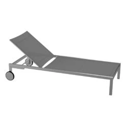 OUTLIV. Oviedo Gartenliege Edelstahl/Textilene Edelstahl/Silber-Schwarz 2 OUTLIV. Oviedo Gartenliege Edelstahl/Textilene Edelstahl/Silber-Schwarz -Outliv outliv oviedo rollliege schwarz grau edelstahl textilen 2 1