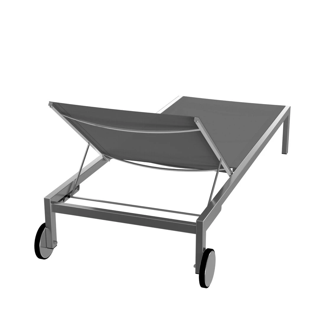 OUTLIV. Oviedo Gartenliege Edelstahl/Textilene Edelstahl/Silber-Schwarz OUTLIV. Oviedo Gartenliege Edelstahl/Textilene Edelstahl/Silber-Schwarz -Outliv outliv oviedo rollliege schwarz grau edelstahl textilen 3 1