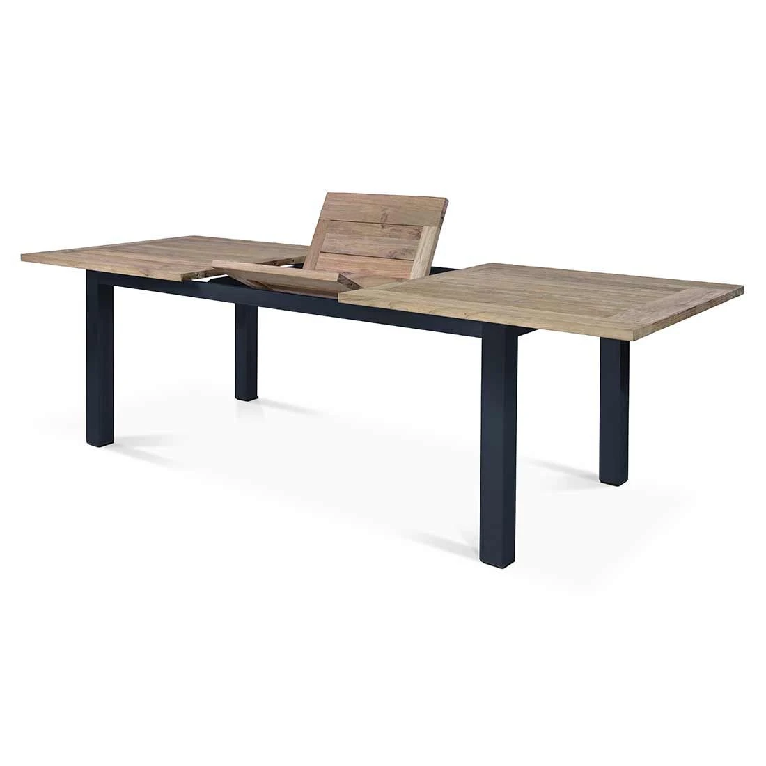 OUTLIV. Oxford Ausziehtisch 200/260x100cm Edelstahl/Teak Recycelt Charcoal/Teak Recycelt OUTLIV. Oxford Ausziehtisch 200/260x100cm Edelstahl/Teak Recycelt Charcoal/Teak Recycelt -Outliv outliv oxford ausziehtisch 200 260x100cm edelstahl teak recycelt 1347371 4