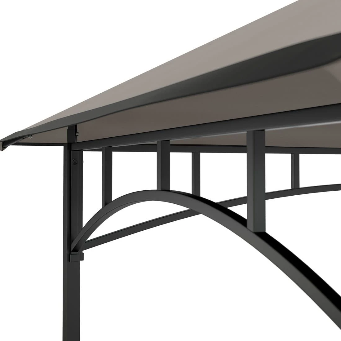 OUTLIV. Gartenpavillon 152x244cm Stahl/Stoff Schwarz/Grau OUTLIV. Gartenpavillon 152x244cm Stahl/Stoff Schwarz/Grau -Outliv outliv pavillon 152x244cm stahl stoff 1396640 5